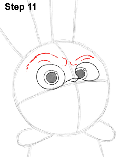 Snowball Secret Life Pets Drawing 11 Draw Snowball Secret Life of Pets 11