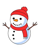 How to Draw a cute cartoon Snowman