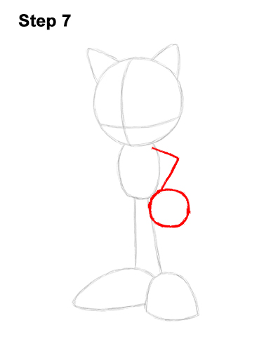 How to Draw Sonic the Hedgehog Full Body 7