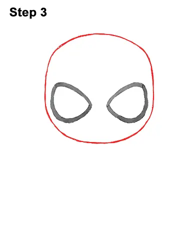 Draw Mini Chibi Little Spider-Man 3