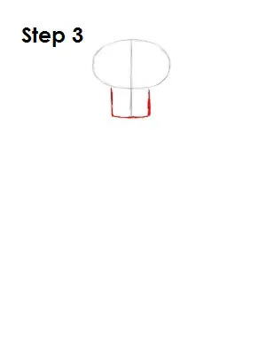 How to Draw Squidward Step 3