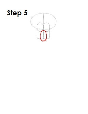 How to Draw Squidward Step 5