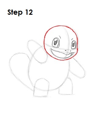 How to Draw Squirtle 12 How to Draw Squirtle Step 12