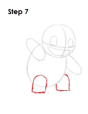 How to Draw Squirtle 7 How to Draw Squirtle Step 7