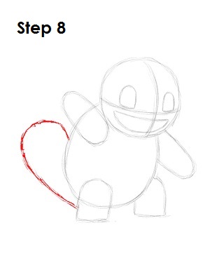 How to Draw Squirtle 8 How to Draw Squirtle Step 8