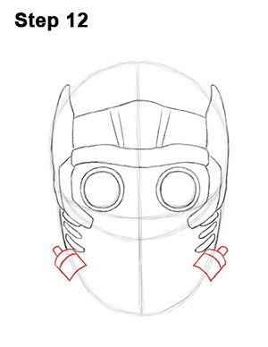 Draw Star-Lord 12