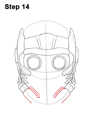 Draw Star-Lord 14