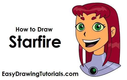 How to Draw Starfire