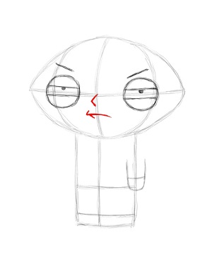 Draw Stewie Griffin Step 10 Draw Stewie Griffin Step 10