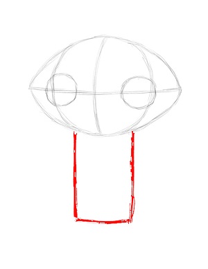 Draw Stewie Griffin Step 5 Draw Stewie Griffin Step 5