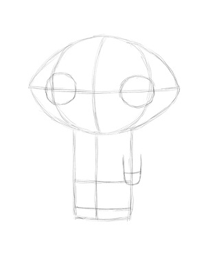 Draw Stewie Griffin Step 8 Draw Stewie Griffin Step 8