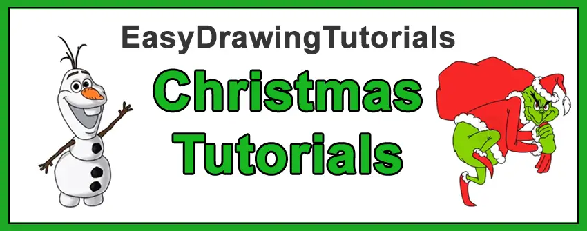 How to Draw Christmas Characters Cartoons