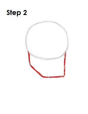 Draw Superman Step 2