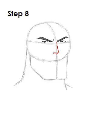 Draw Superman Step 8