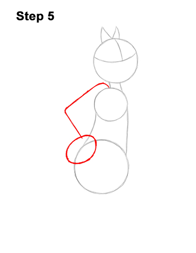 How to Draw Sylvester Cat Looney Tunes Full Body 5