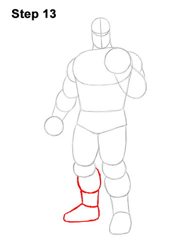 Draw Thanos Marvel 13 How to Draw Thanos Marvel Avengers Full Body 13