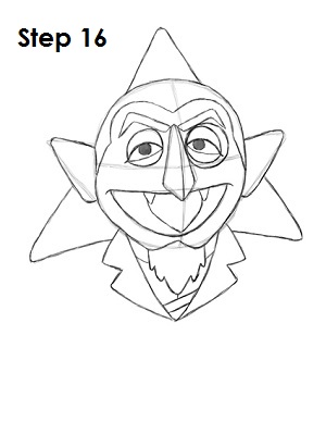 How to Draw The Count Step 16 How to Draw The Count Step 16