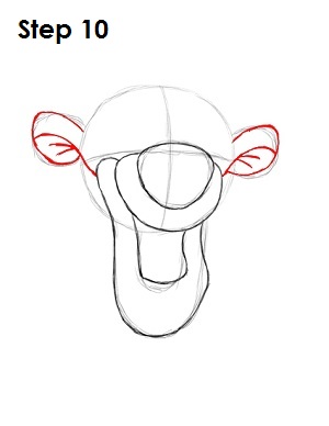 Draw Tigger Step 10 Draw Tigger Step 10