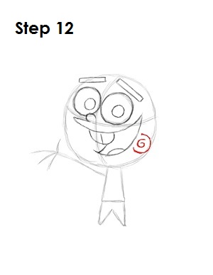 Draw Timmy Turner Step 12 Draw Timmy Turner Step 12