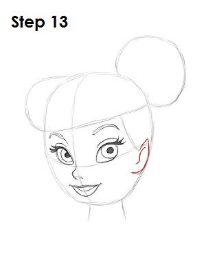 Draw Tinkerbell Step 13 Draw Tinker Bell Step 13
