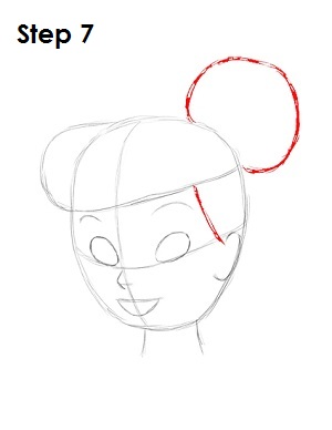 Draw Tinkerbell Step 7 Draw Tinker Bell Step 7