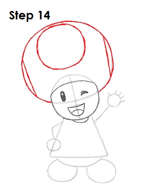 Draw Toadette 14