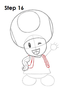 Toadette Drawing 16 Draw Toadette 16