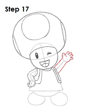 Toadette Drawing 17 Draw Toadette 17
