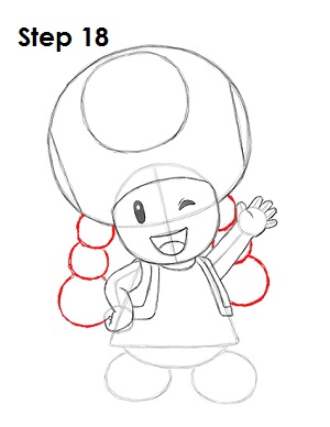 Toadette Drawing 18 Draw Toadette 18