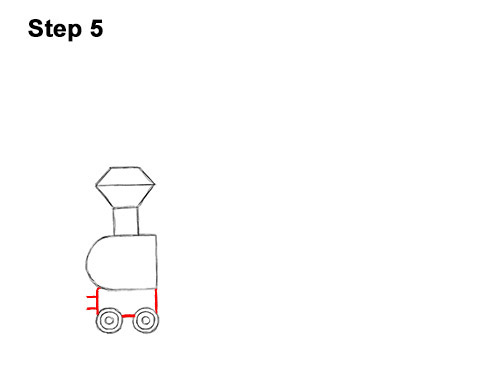 Draw Cartoon Train 5 How to Draw Cartoon Choo Choo Train Locomotive 5