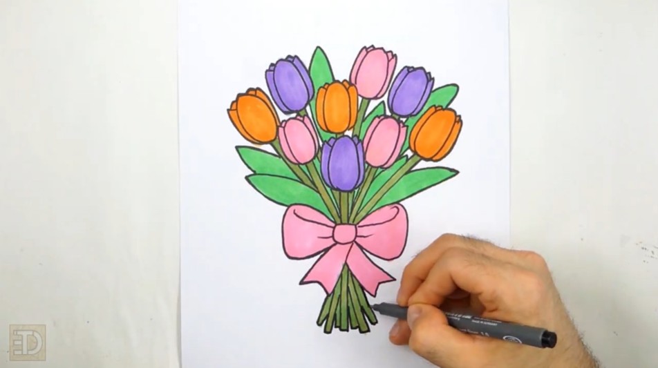 Finish Coloring Your Drawing Finish Coloring Your Drawing