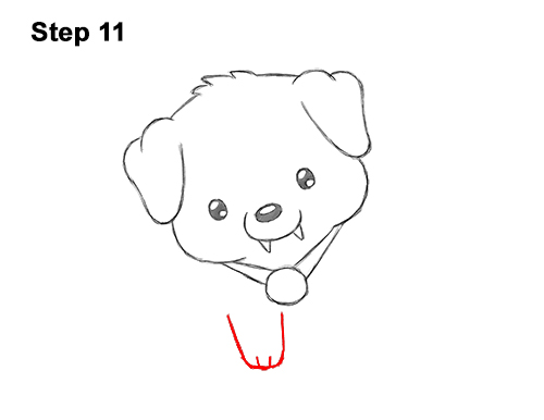 Draw a Cartoon Puppy Dog Vampire Halloween 11 How to Draw Cute Cartoon Puppy Dog Vampire Dracula Halloween 11