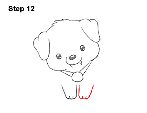 Draw a Cartoon Puppy Dog Vampire Halloween 12 How to Draw Cute Cartoon Puppy Dog Vampire Dracula Halloween 12