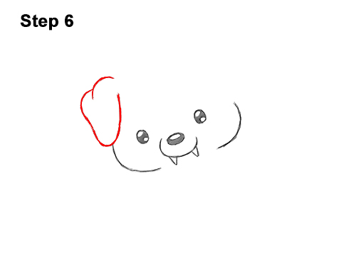 Draw a Cartoon Puppy Dog Vampire Halloween 6 How to Draw Cute Cartoon Puppy Dog Vampire Dracula Halloween 6