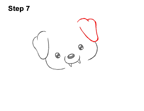 Draw a Cartoon Puppy Dog Vampire Halloween 7 How to Draw Cute Cartoon Puppy Dog Vampire Dracula Halloween 7