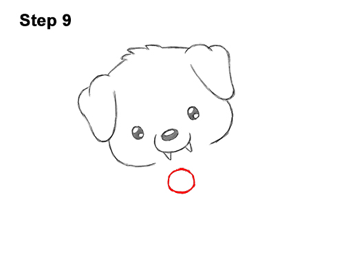 Draw a Cartoon Puppy Dog Vampire Halloween 9 How to Draw Cute Cartoon Puppy Dog Vampire Dracula Halloween 9