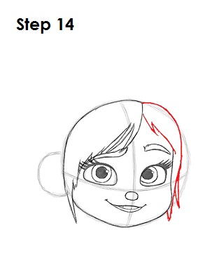 Vanellope Wreck-It Ralph 14 Draw Vanellope 14