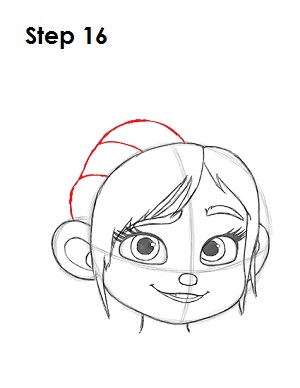 Vanellope Wreck-It Ralph 16 Draw Vanellope 16