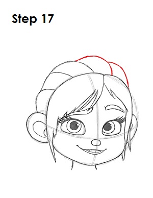Vanellope Wreck-It Ralph 17 Draw Vanellope 17