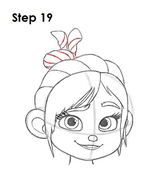 Vanellope Wreck-It Ralph 19 Draw Vanellope 19