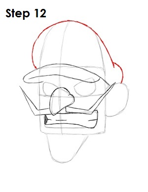 Draw Waluigi Step 12 Draw Waluigi Step 12