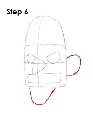 Draw Waluigi Step 6 Draw Waluigi Step 6