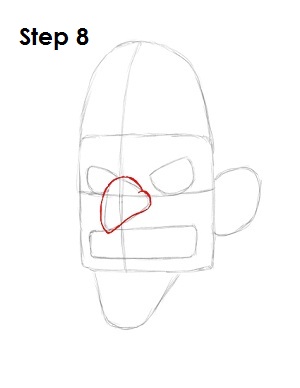 Draw Waluigi Step 8 Draw Waluigi Step 8