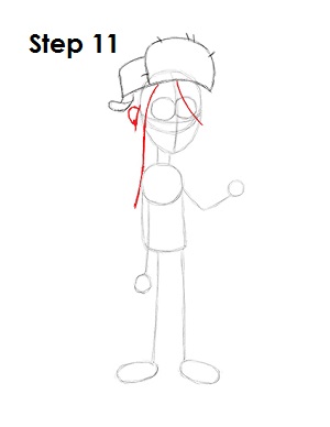 Draw Wendy Step 11 Draw Wendy 11