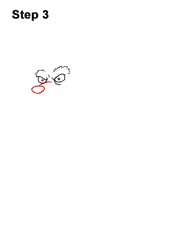 Draw a Cartoon Werewolf Wolf-Man 3 How to Draw Cartoon Werewolf Wolf Monster Halloween 3