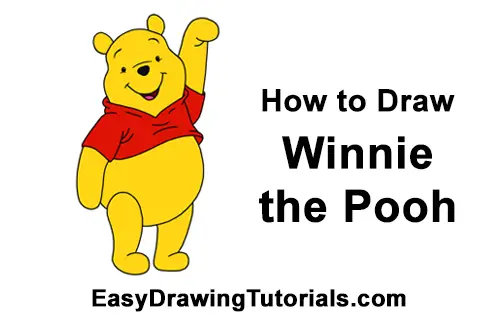 How to Draw Winnie the Pooh Disney