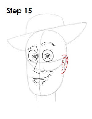 Draw Toy Story's Woody 15