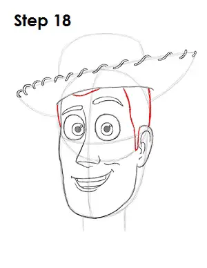 Draw Toy Story's Woody 18