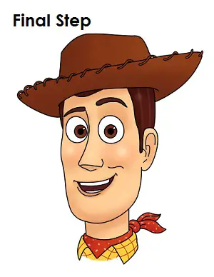 Draw Toy Story's Woody
