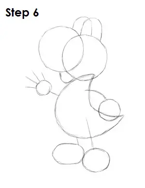 Draw Yoshi Step 6